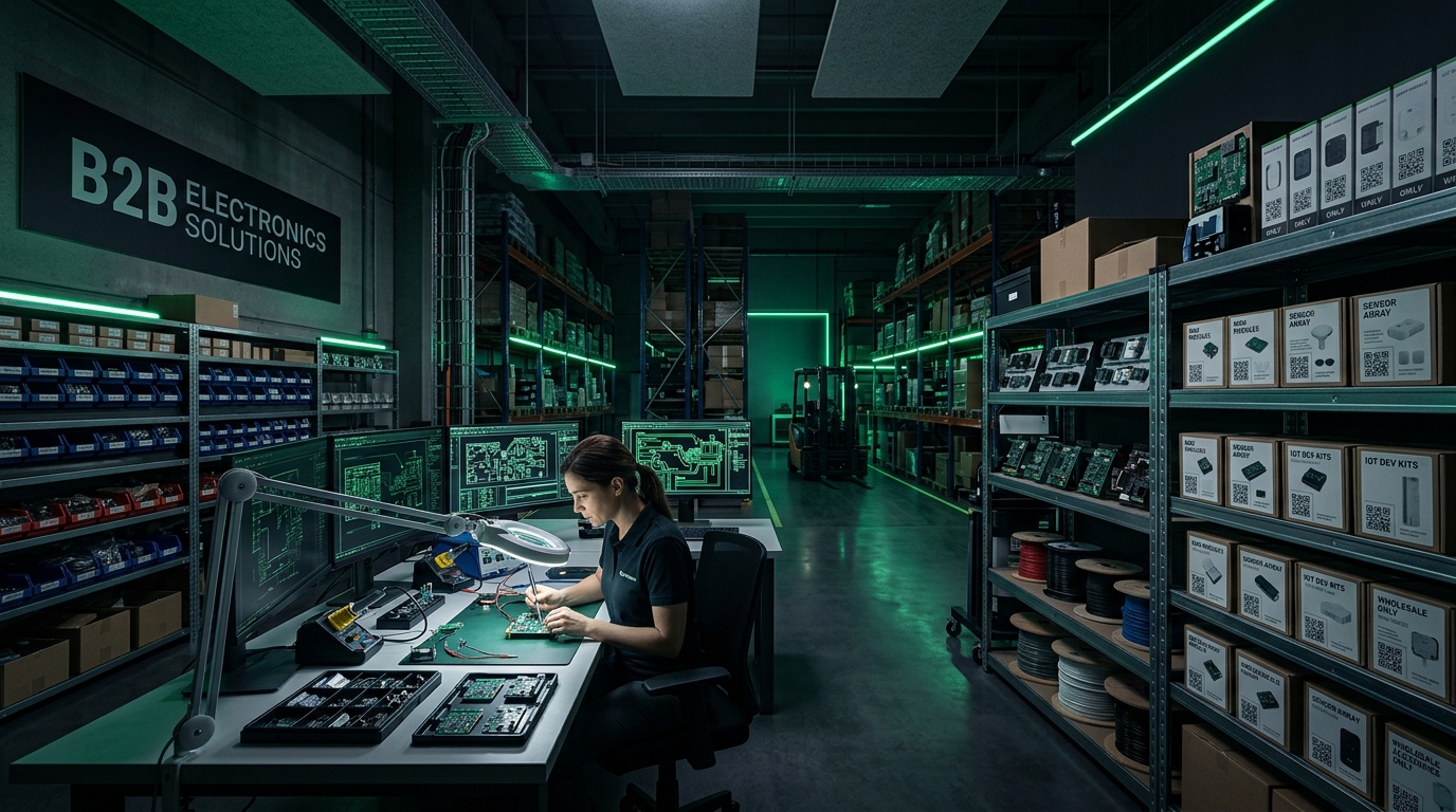 B2B Electronics Wholesale Lab